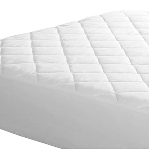 Sleep & Beyond Reversible Wool Mattress Pad - Cotton Side