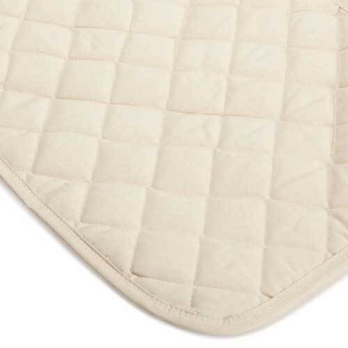 Natural Cotton Top Crib Pads 